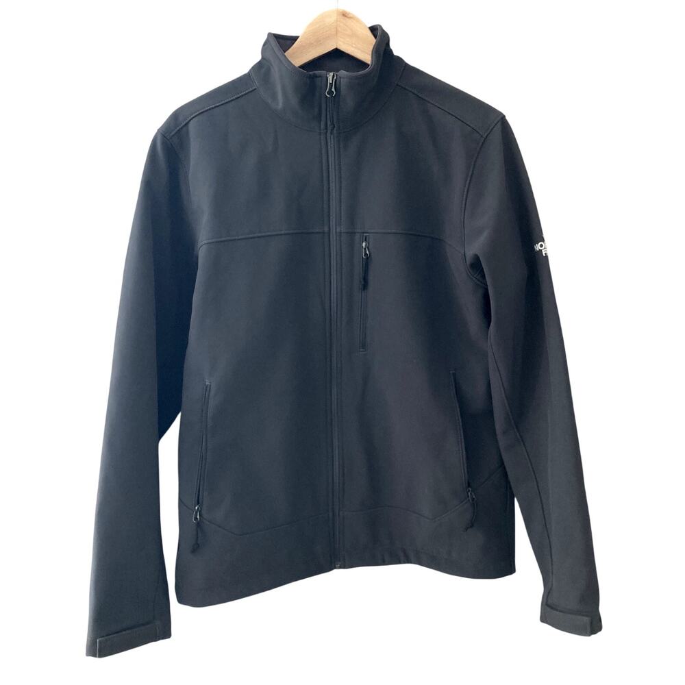 The North Face Mens Soft Shell Jacket Charcoal NF68CH Small